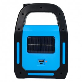 GÜNEŞ ENERJİLİ ACİL DURUM KAMP DEPREM FENERİ 3 KADEMELİ USB ÇIKIŞLI SOLAR LAMBA
