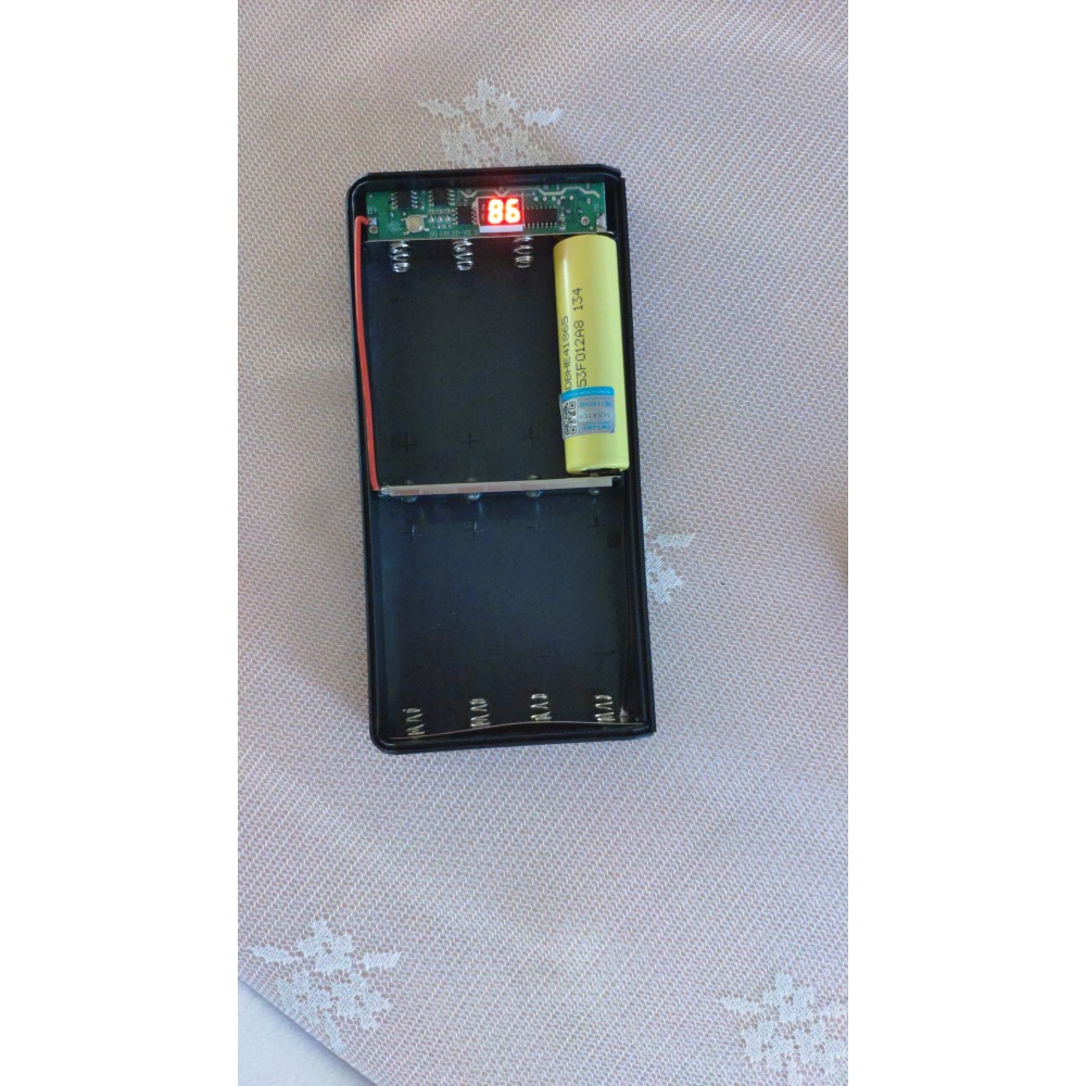 30000 mah Powerbank Kutusu Şarj Kontrol Çipi Devresi LED Ekranlı Type C Girişli