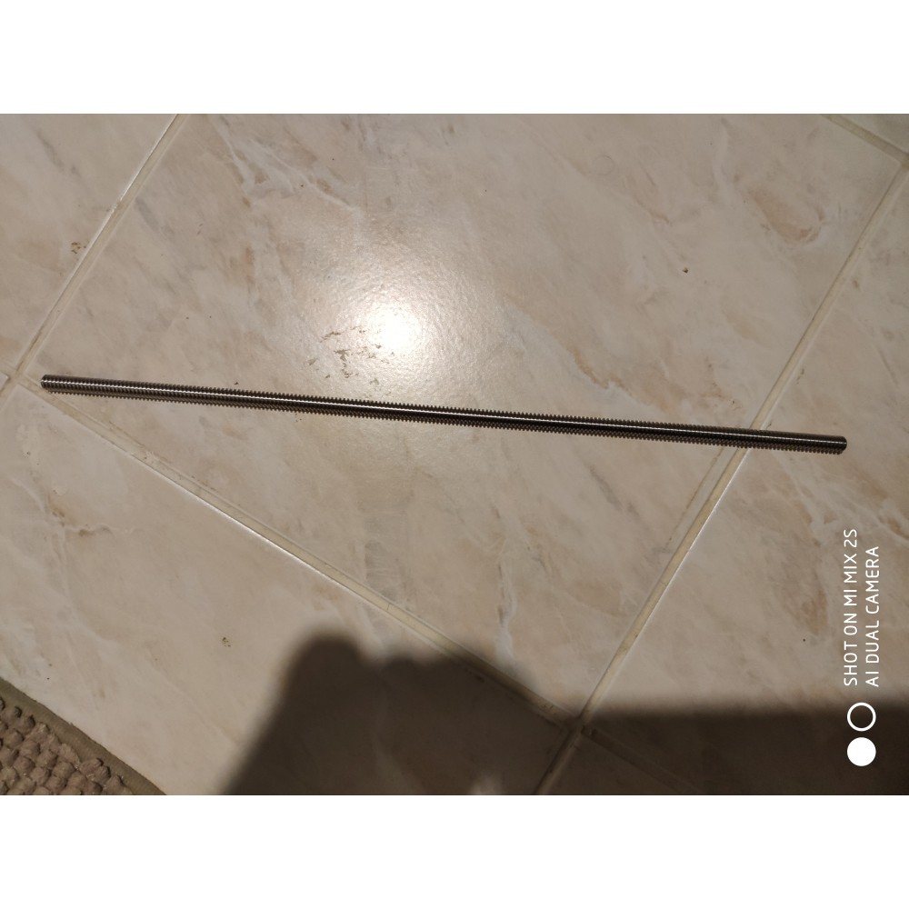 3d Printer Trapez 3D Yazıcı Vidalı Mil Somun 400mm t8 8mm