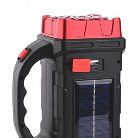 ACİL DURUM GÜNEŞ ENERJİLİ KAMP DEPREM FENERİ SOLAR USB ÇIKIŞLI POWERBANK TELEFON ŞARJ