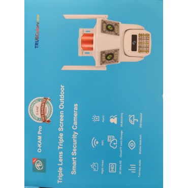3 Lensli 9mp O-kam 3033 Wıfı Ptz Kamera Gece Görüşlü Güvenlik Kamerası