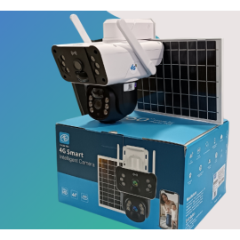 Çift Kameralı Güneş Enerjili Hareket Takipli 4G 6MP Dual Lens Solar PTZ Kamera
