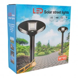 Güneş Enerjili 200 Watt Solar Panelli Devamlı Yanan Park Cadde Site Sokak Lambası Led Bahçe Aydınlatma